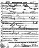WW I Draft Registration Card, MT, Gallatin Co. - John Thomas Giles [3656]