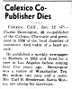 Santa Cruz Sentinel, CA - Obituary for Clarke Dennington [3981]