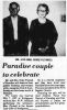 Wise County Messenger, TX, Decatur - Golden Wedding Anniversary of Mr. & Mrs. Hoke Plymell [5353]