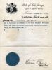 Certificate of Service during the Revolutionary War - Robert Quigley [5777]