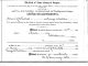 Texas Marriage Certificate, Grayson Co. - J. W. Pallett & Georgie A. Walker [6008]